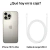 Apple iPhone 16 Pro Max (256 GB) - Titanio natural